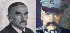Roman Dmowski i Józef Piłsudski