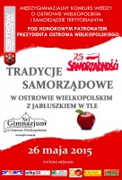 konkurs - Tradycje Samorządowe w Ostrowie Wielkopolskim z -jabłuszkiem w tle